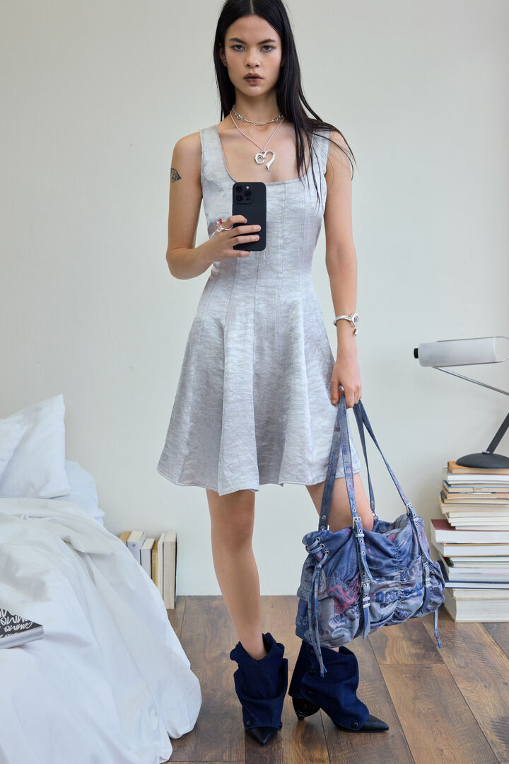 Panel short dress | Desigual