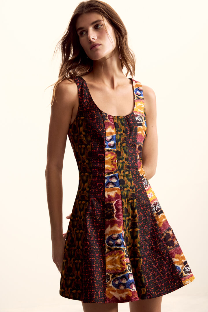 Strappy dress designed by Mr. Christian Lacroix | Desigual