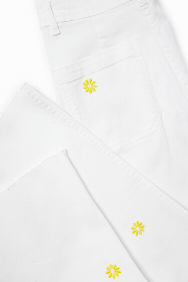 Texans Culotte cropped margarides | Desigual