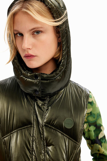 Gilet matelassé moiré | Desigual
