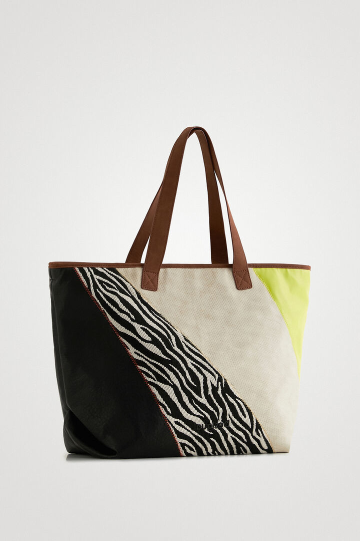 Patchwork shopper táska | Desigual