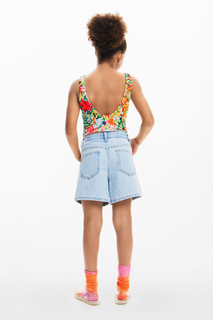 Tropical print swimsuit | Desigual