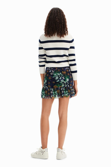 Minifaldilla slim flors | Desigual