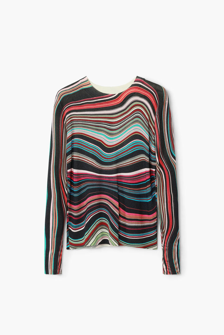 Jersey rayas onduladas | Desigual
