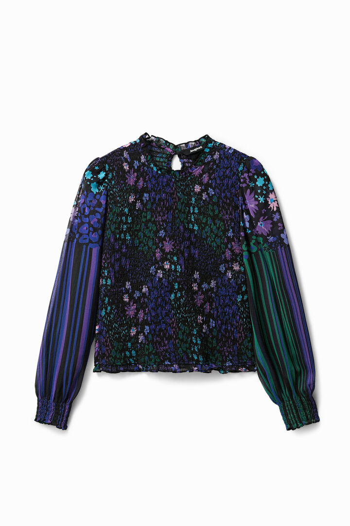 Blusa ajustada floral | Desigual