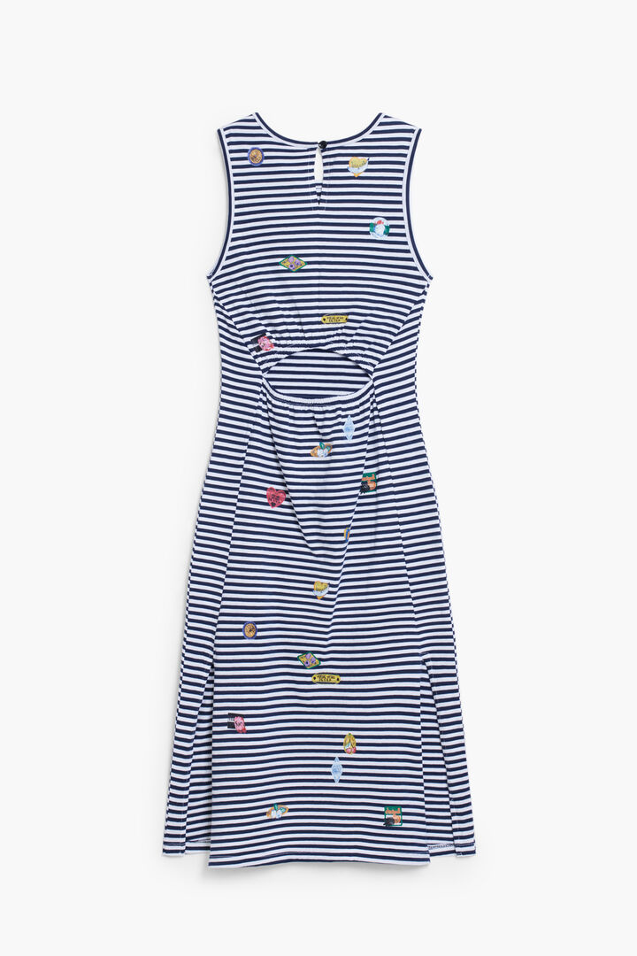 Embroidered cut-out dress | Desigual