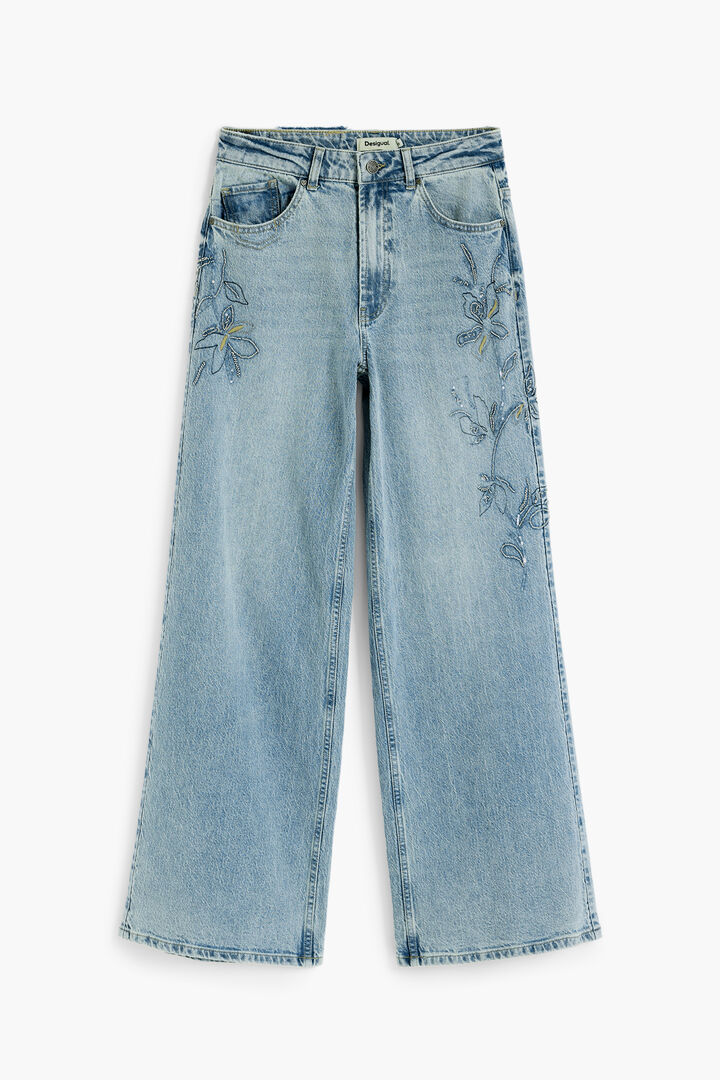 Jean large coupe wide leg