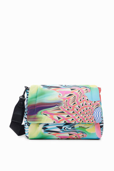 Middelgrote psychedelische schoudertas | Desigual