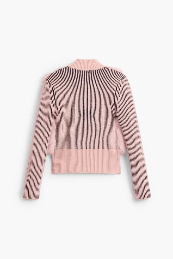 pull effet cuir textur&eacute;