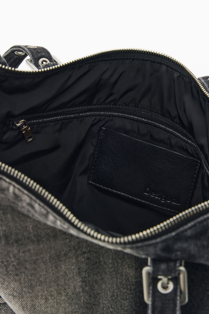 Large denim bag