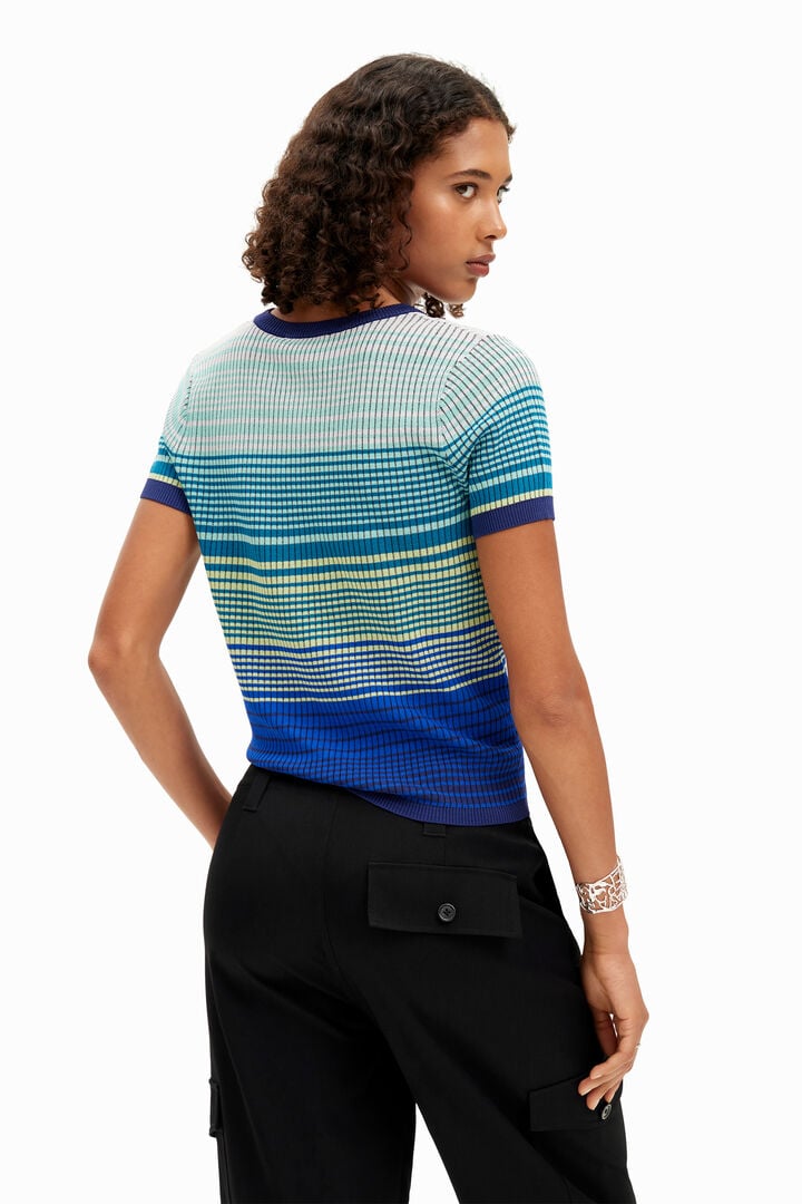 Knit palm tree T-shirt | Desigual