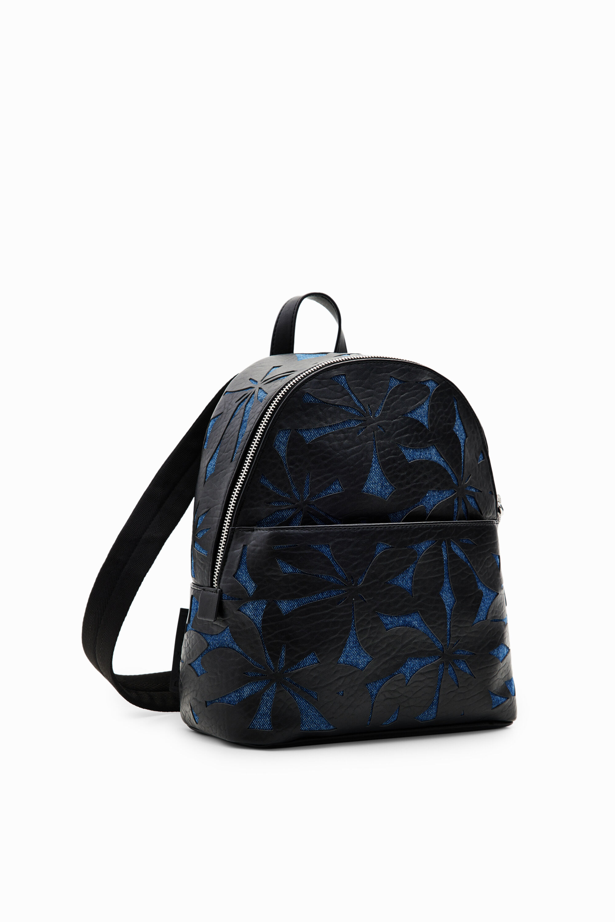 Desigual Small die-cut flower backpack