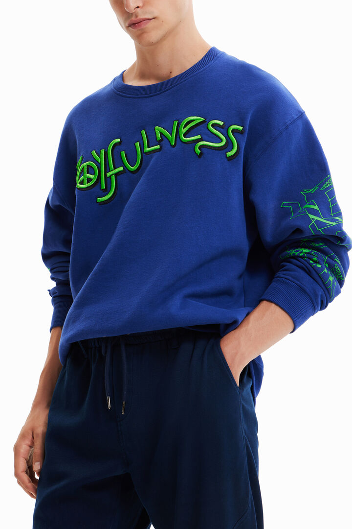 Dessuadora oversize "Joyfulness" | Desigual