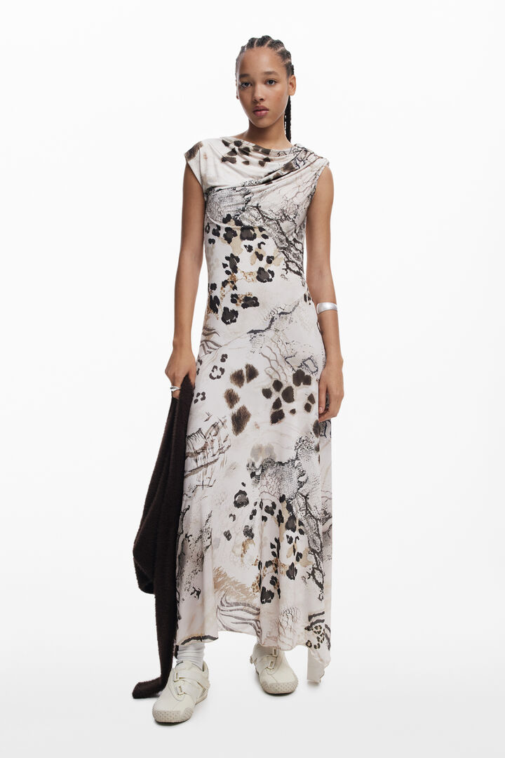 Zvířecí vzorované šaty