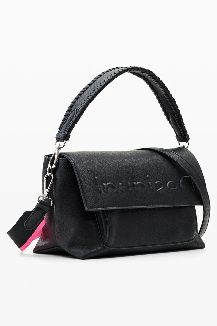 Midsize half logo crossbody bag | Desigual