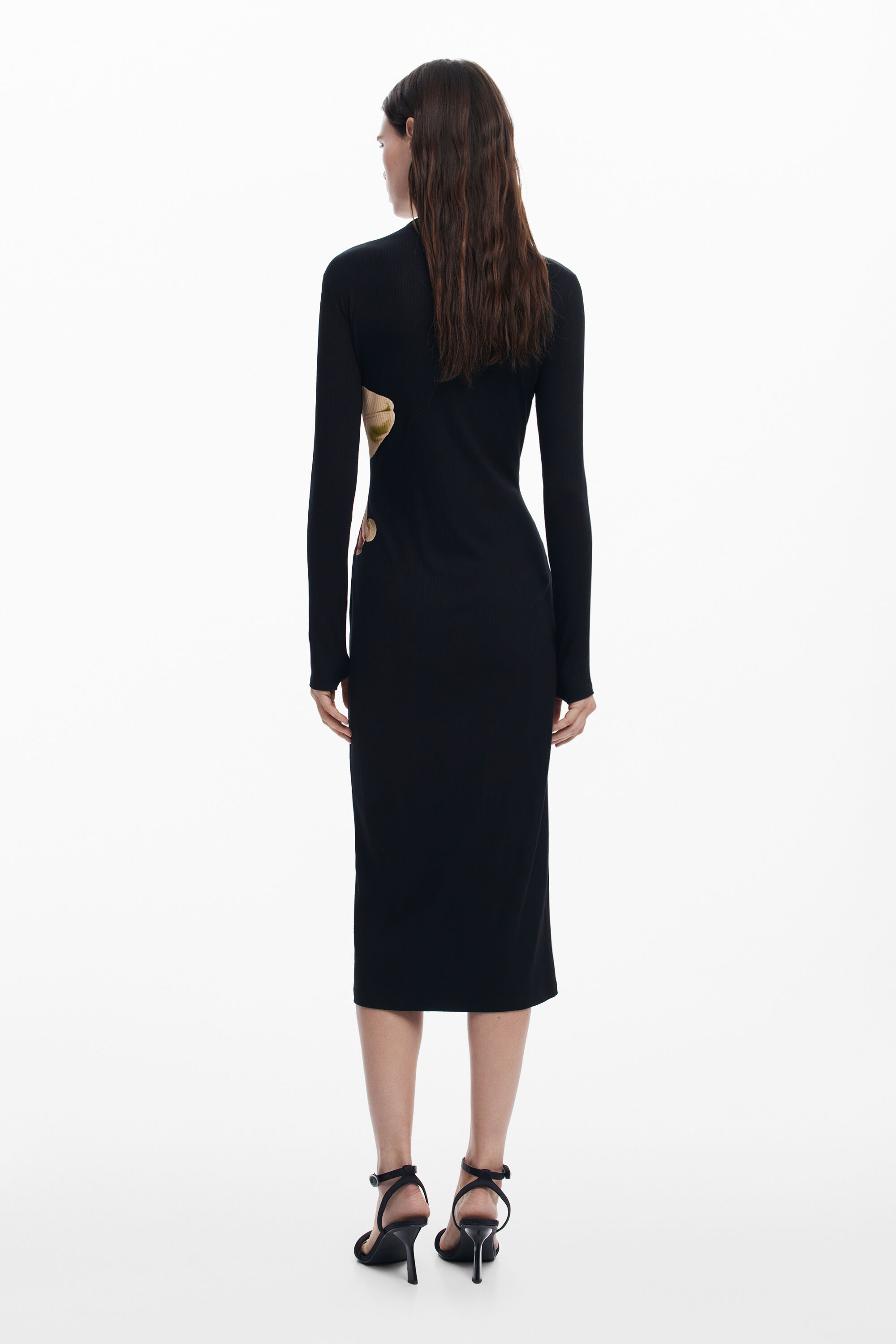オールインワン・サロペット Ambush Black Stretch Dress Orchid maxi dress Women's I Desigual.com