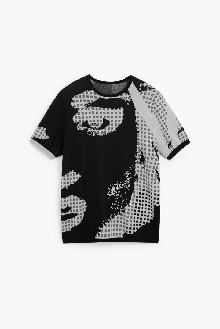 Printed Jacquard T-shirt