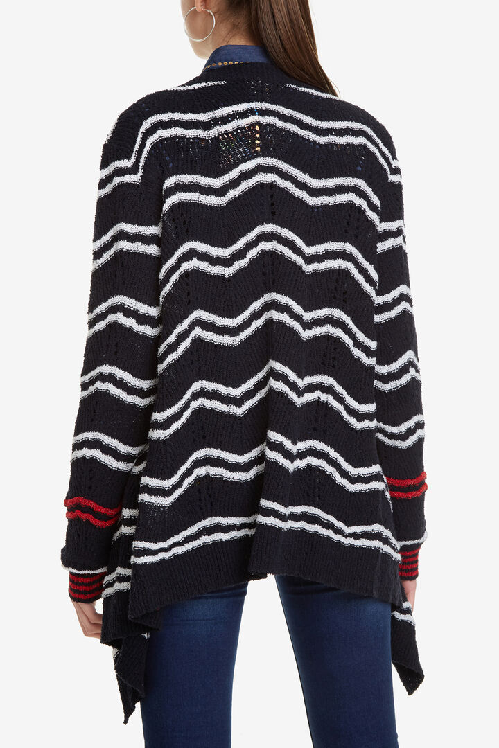 Navy Open Cardigan Cashel | Desigual