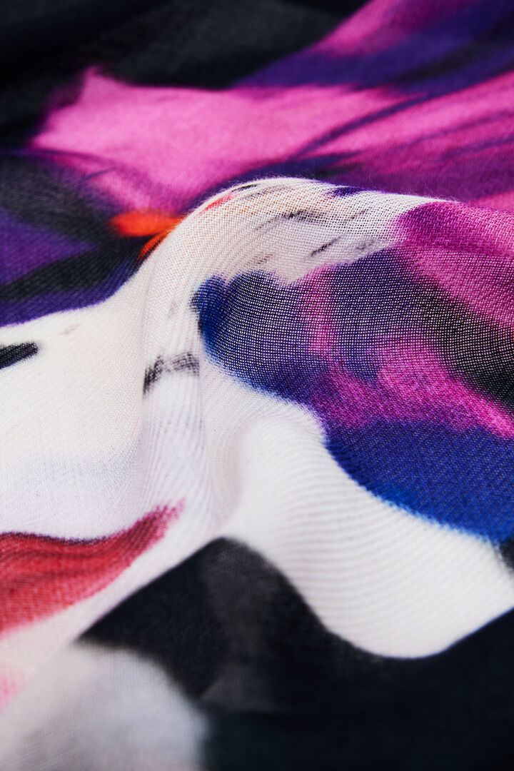 Rechteckiges Tuch mit Blumenmuster | Desigual