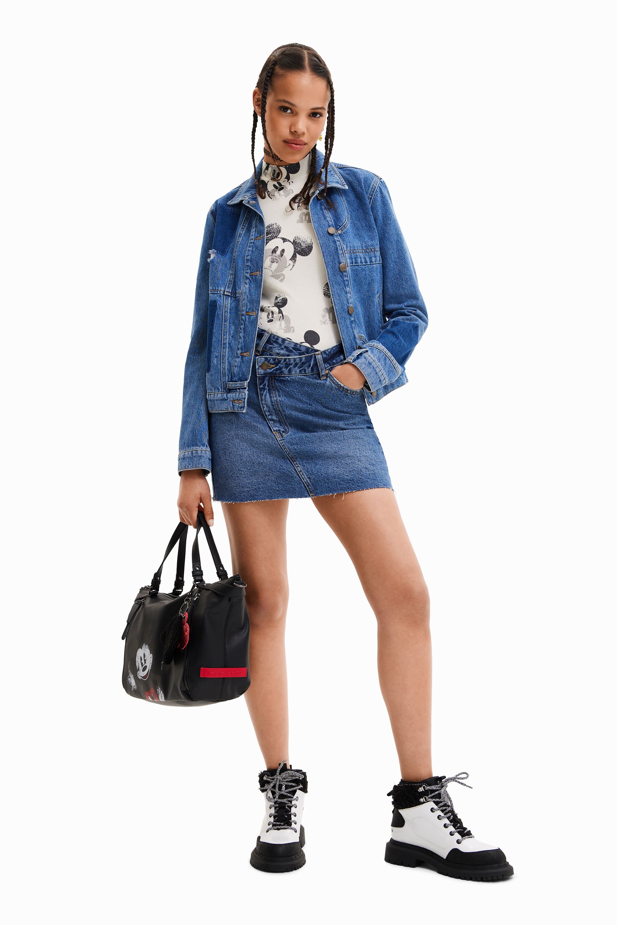 ©️ Geanta DESIGUAL Bols All Mickey Shopper bag DESIGUAL X MICKEY MOUSE Desigual | color Black