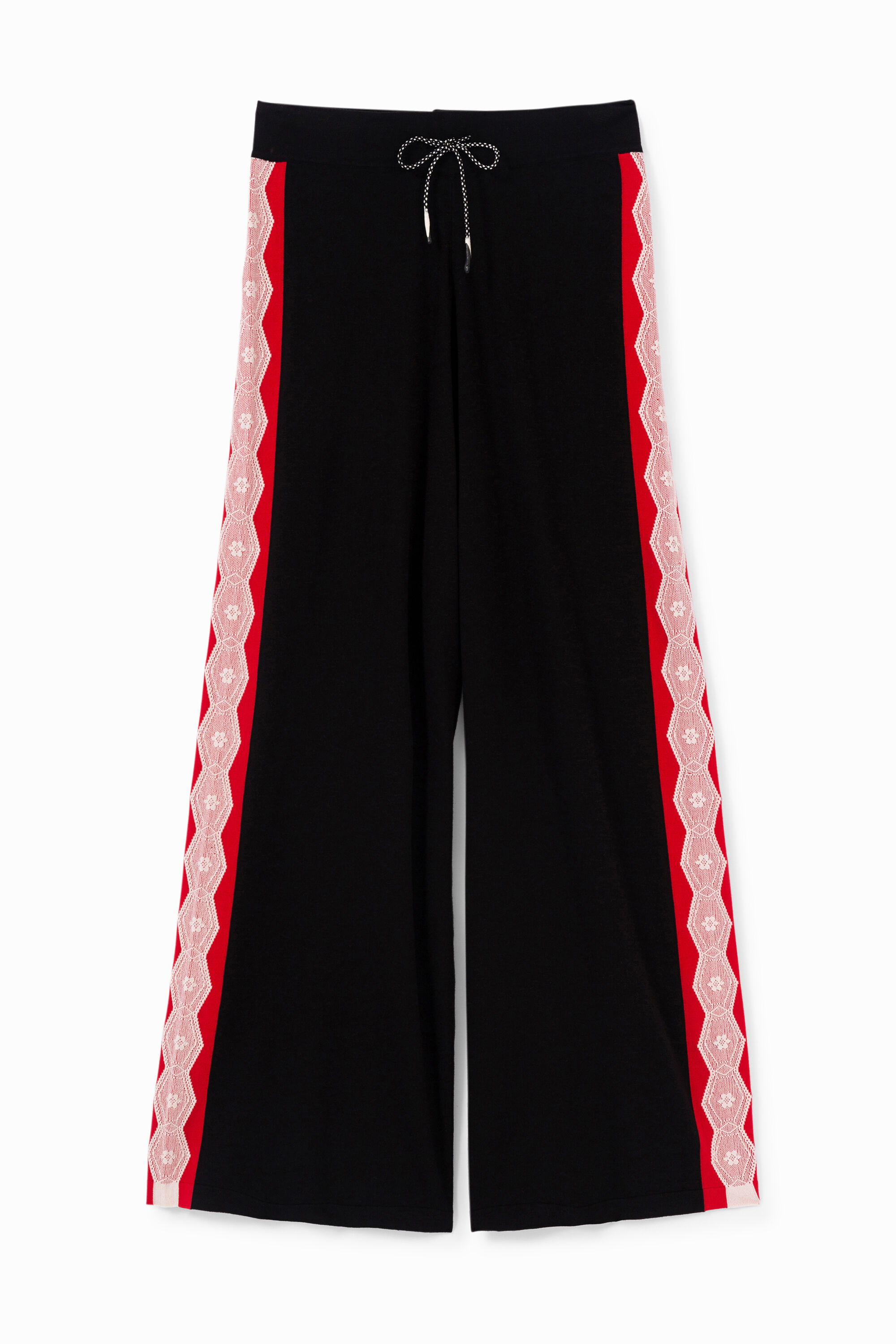 Culottes tracksuit with lace
