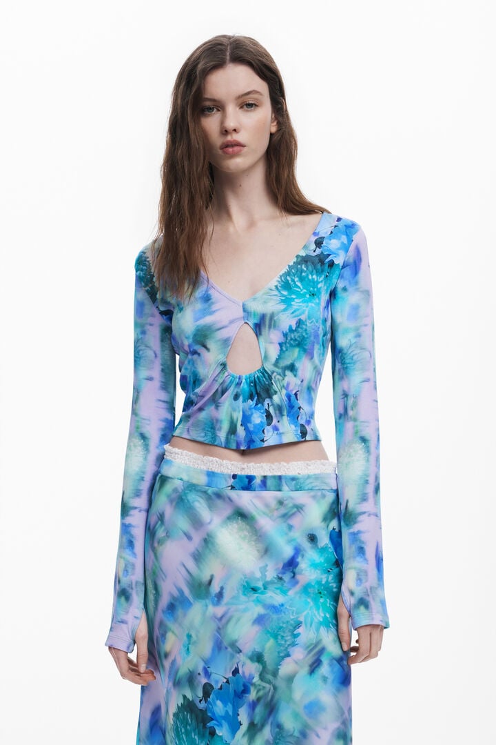 Camiseta cut-out Collina Strada | Desigual