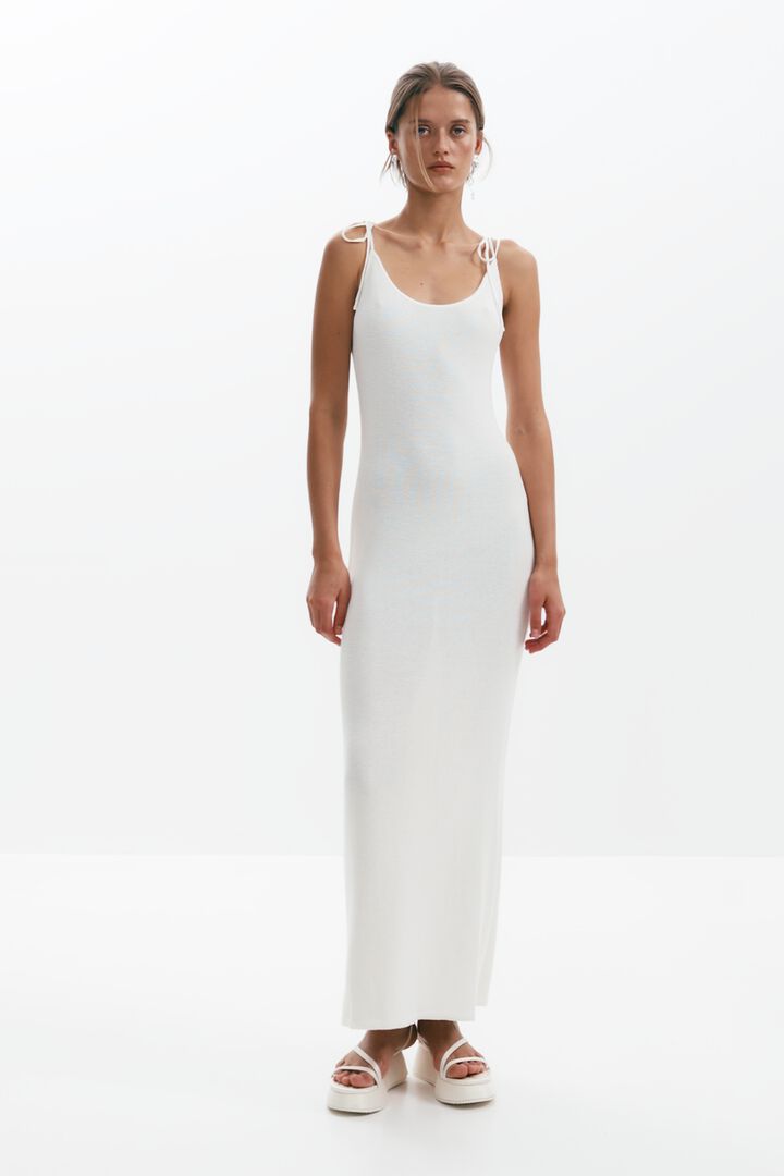 2-in-1 crochet dress | Desigual