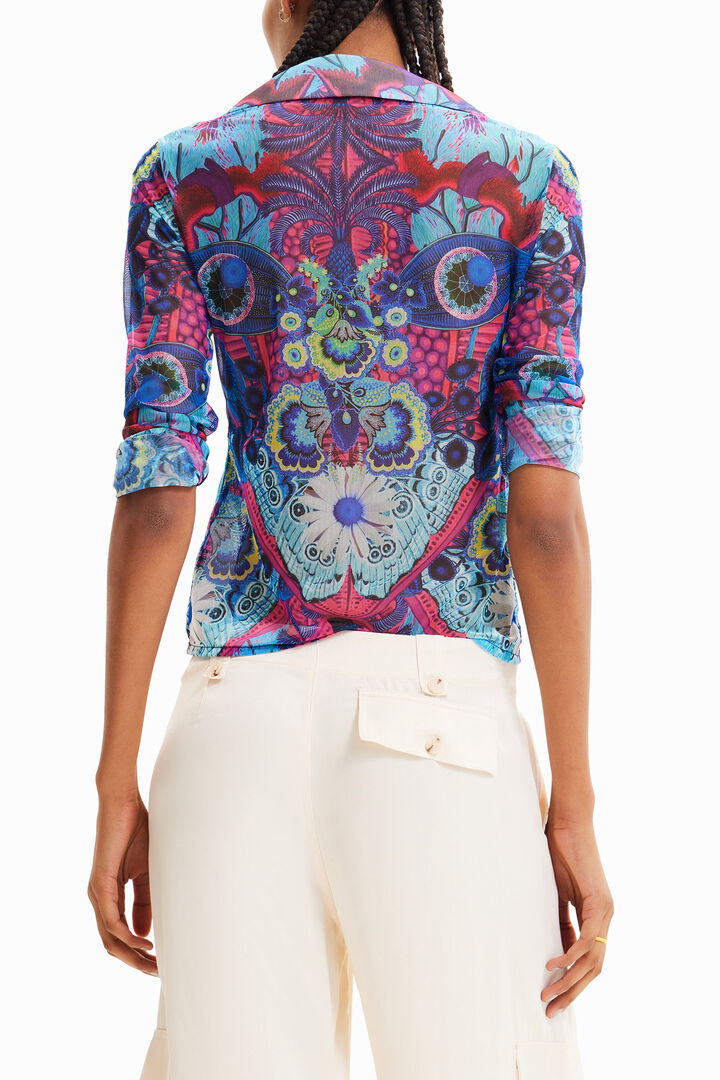 Camicia corta slim M. Christian Lacroix | Desigual