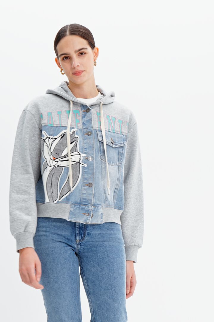 Sudadera trucker Bugs Bunny | Desigual