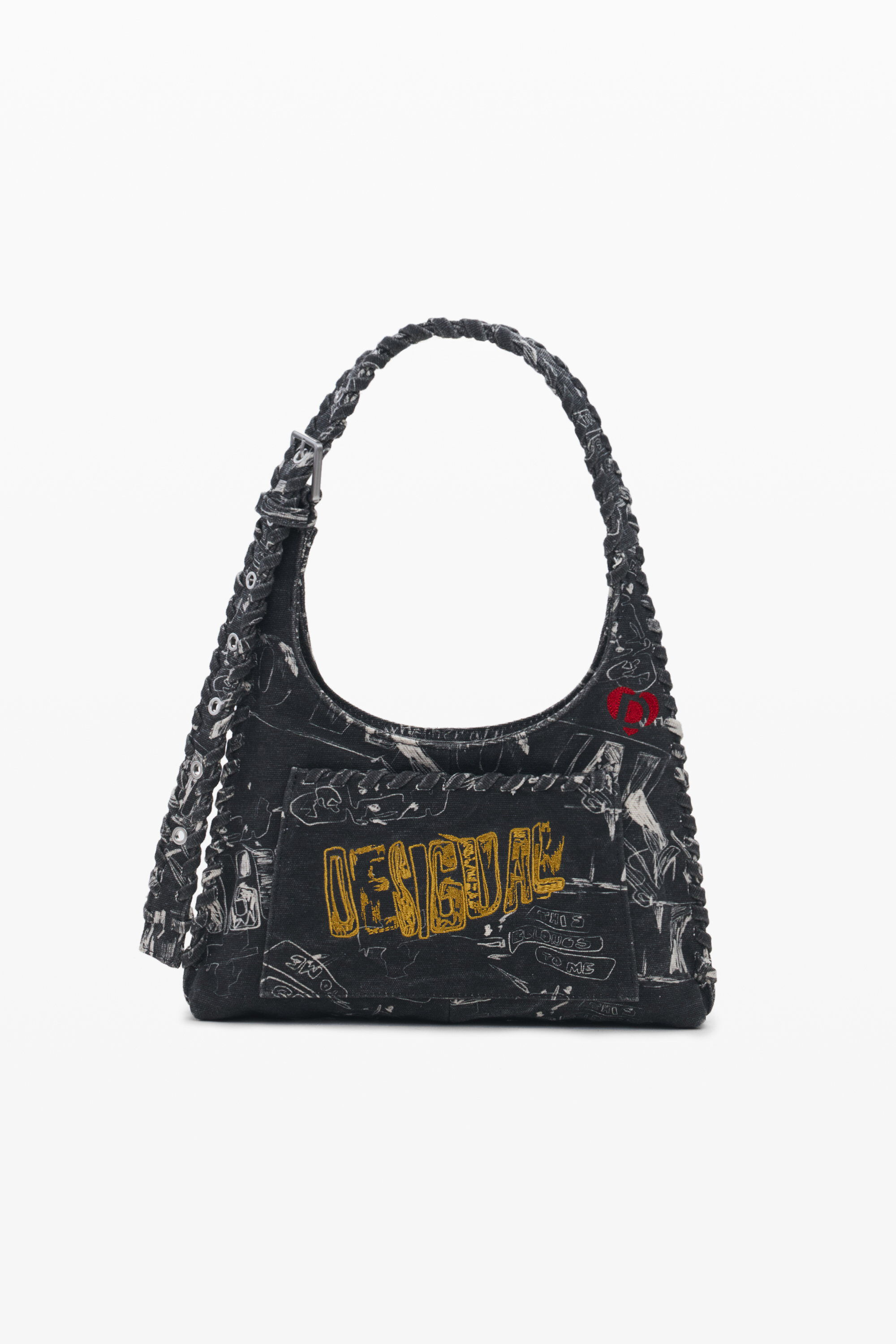 まむまむ様HIDEAWAYSNicole.デシグアル黒.RODANIAバッグ ウィメンズバッグ | Desigual