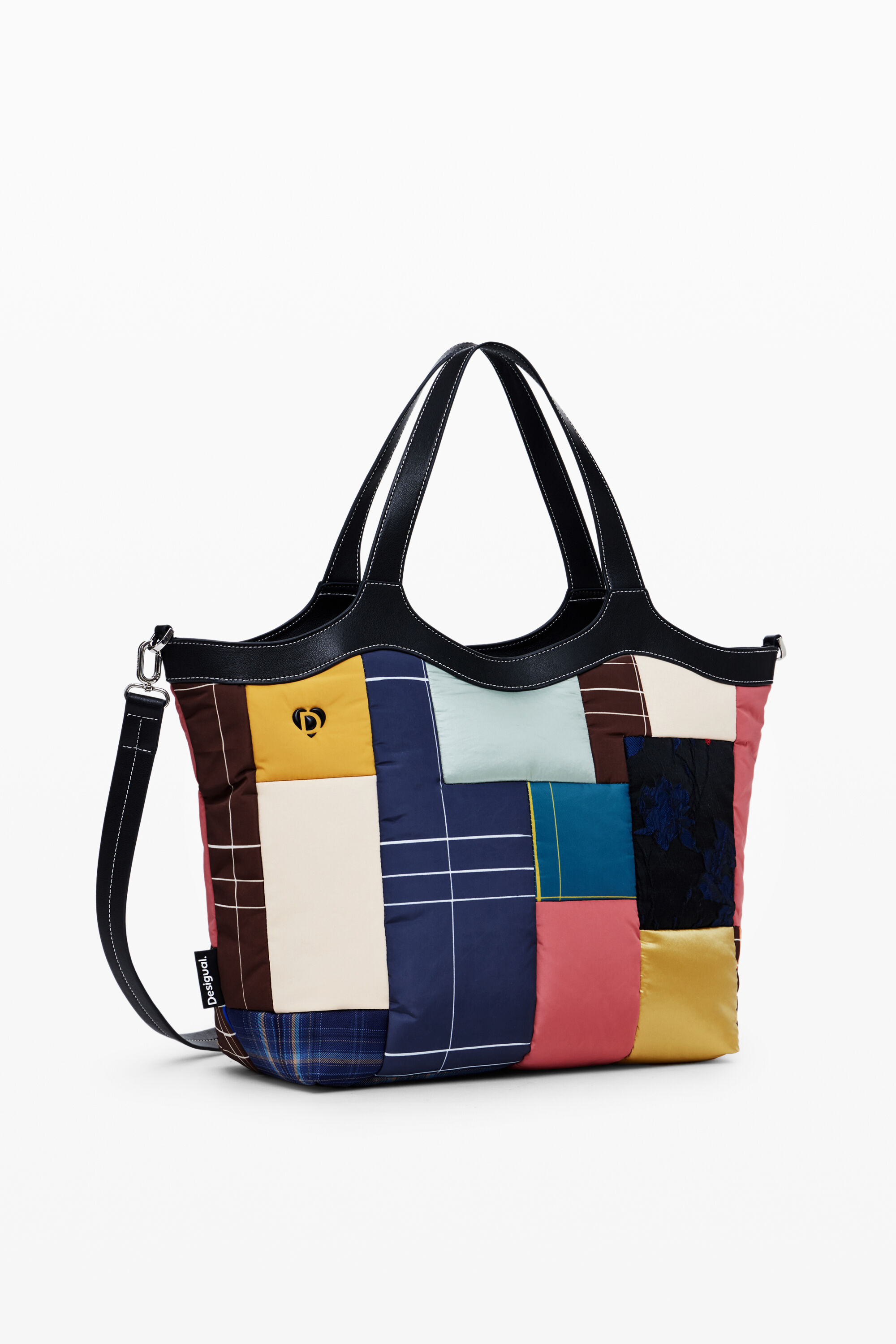 Geometric handle bag women s I Desigual