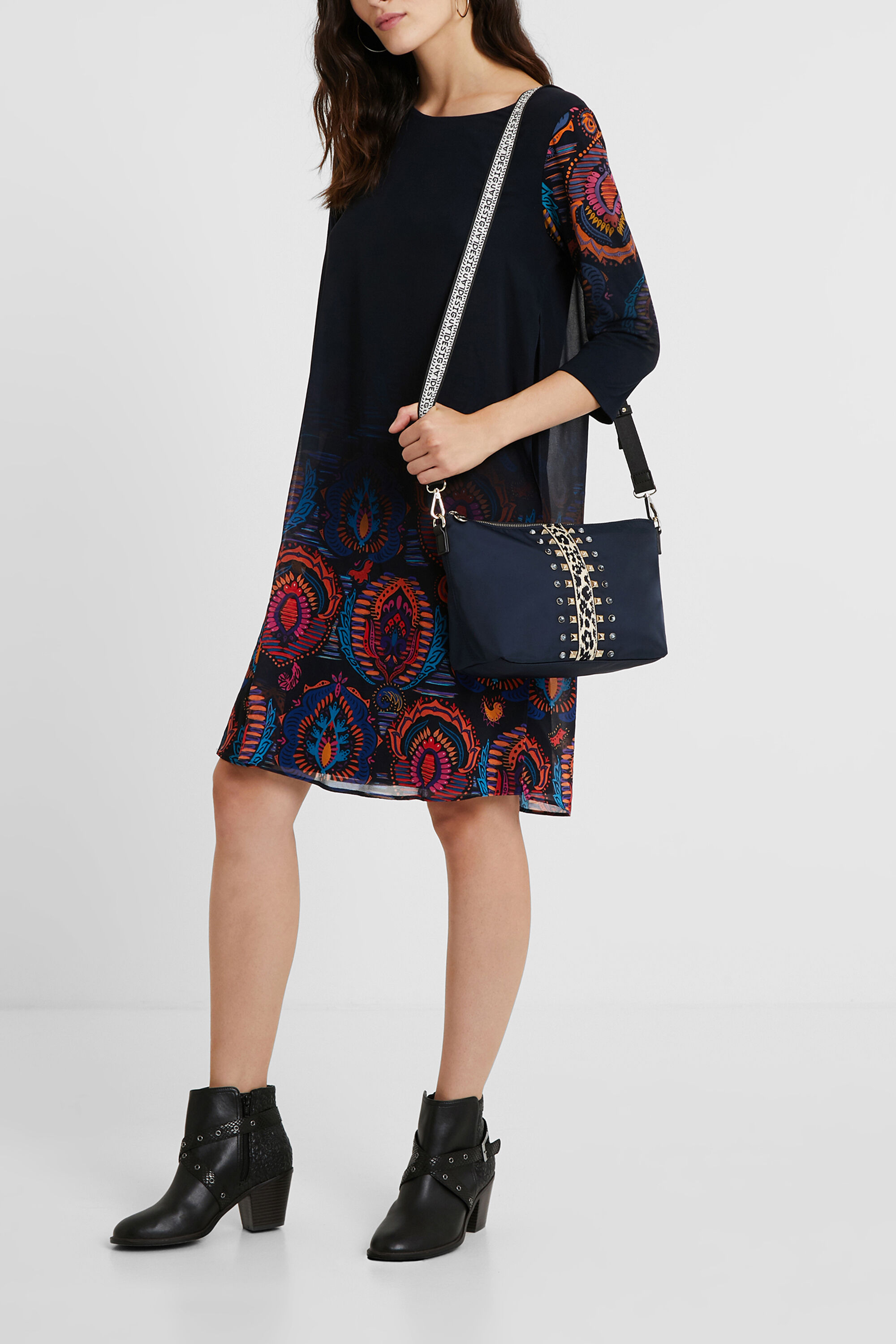 Robe droite boho