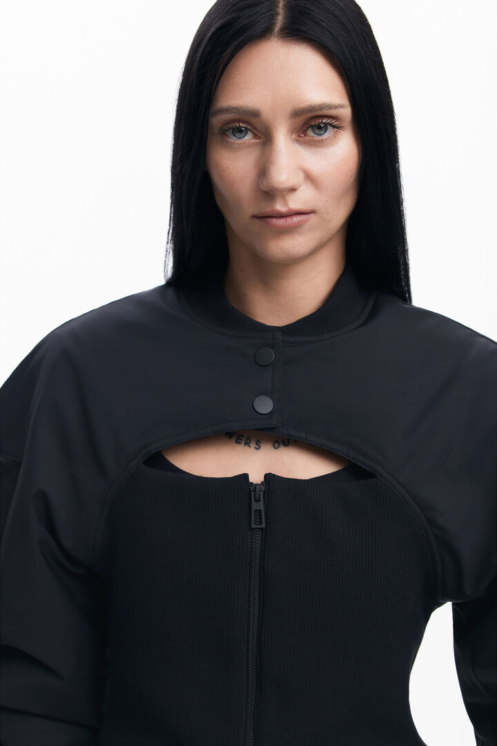 メートルピエールのコルセット付きボンバージャケット | Desigual