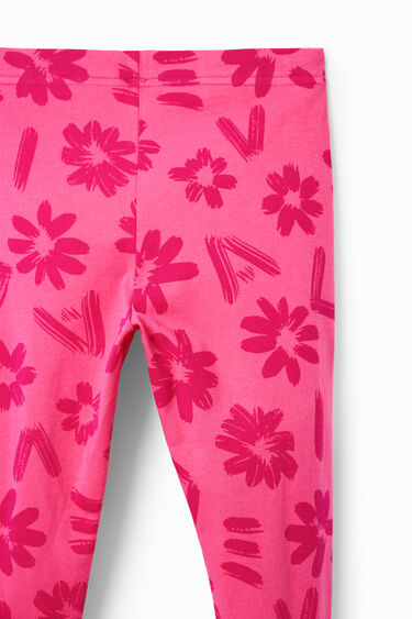 Leggings largos flores | Desigual