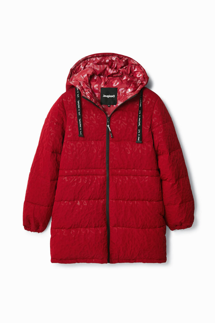 Abrigo padded animal print | Desigual