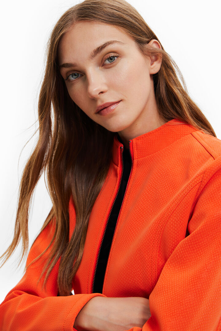 Suede-effect jacket | Desigual