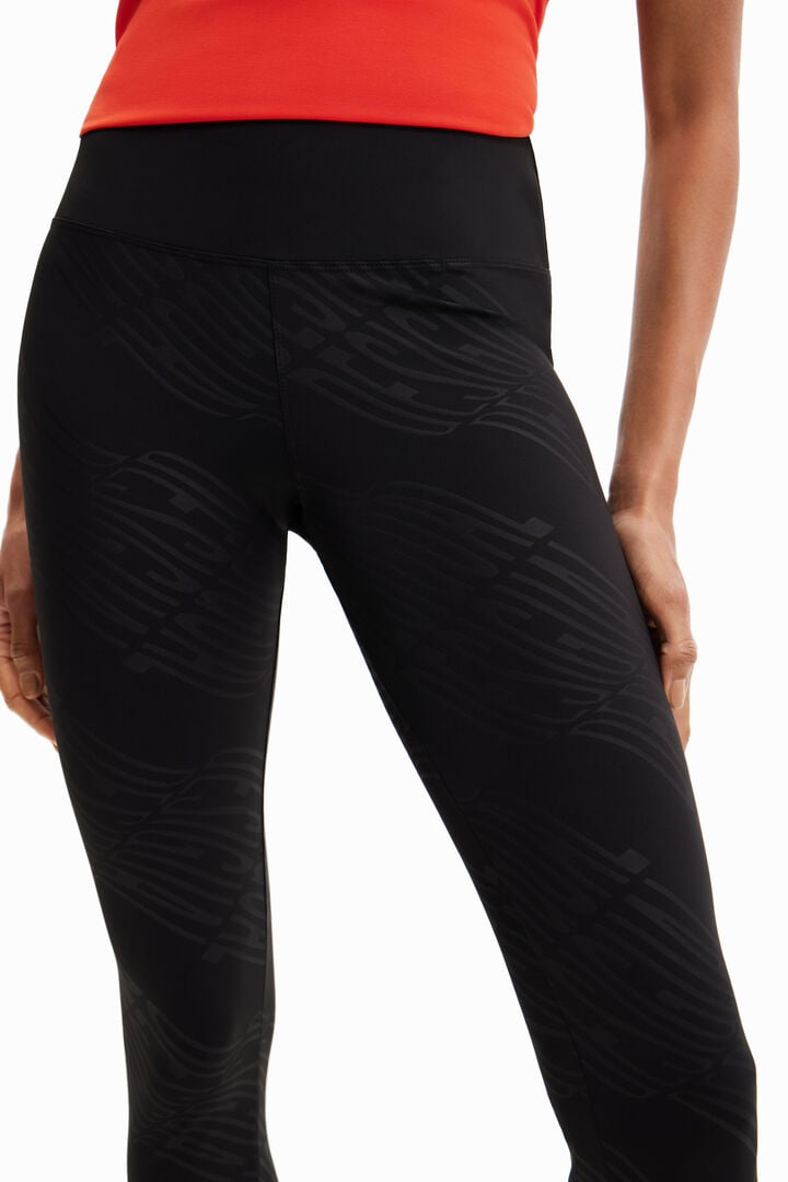 Desigual logo print leggings | Desigual