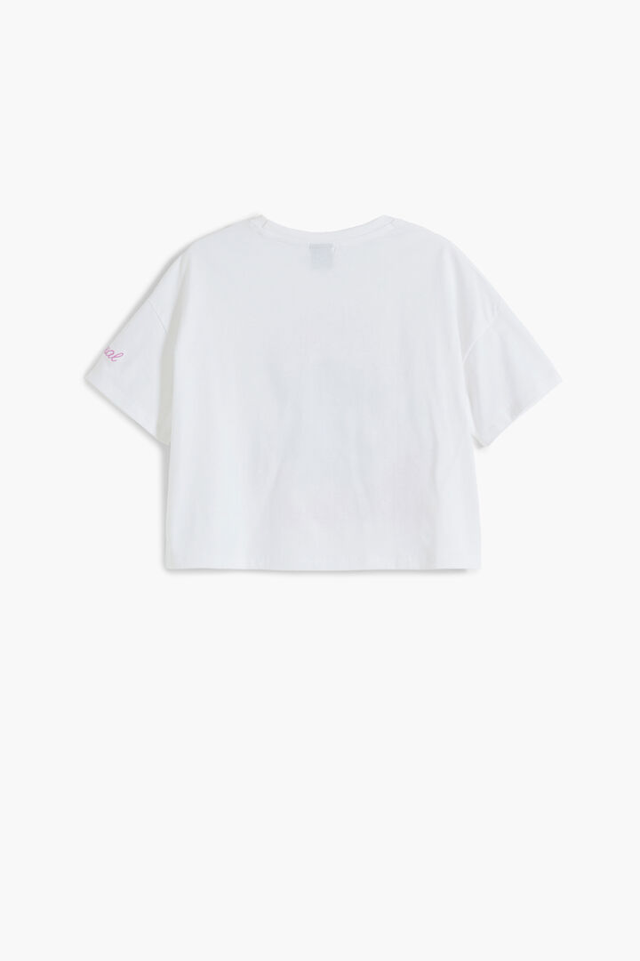 Camiseta cropped Stitch™ 3D | Desigual