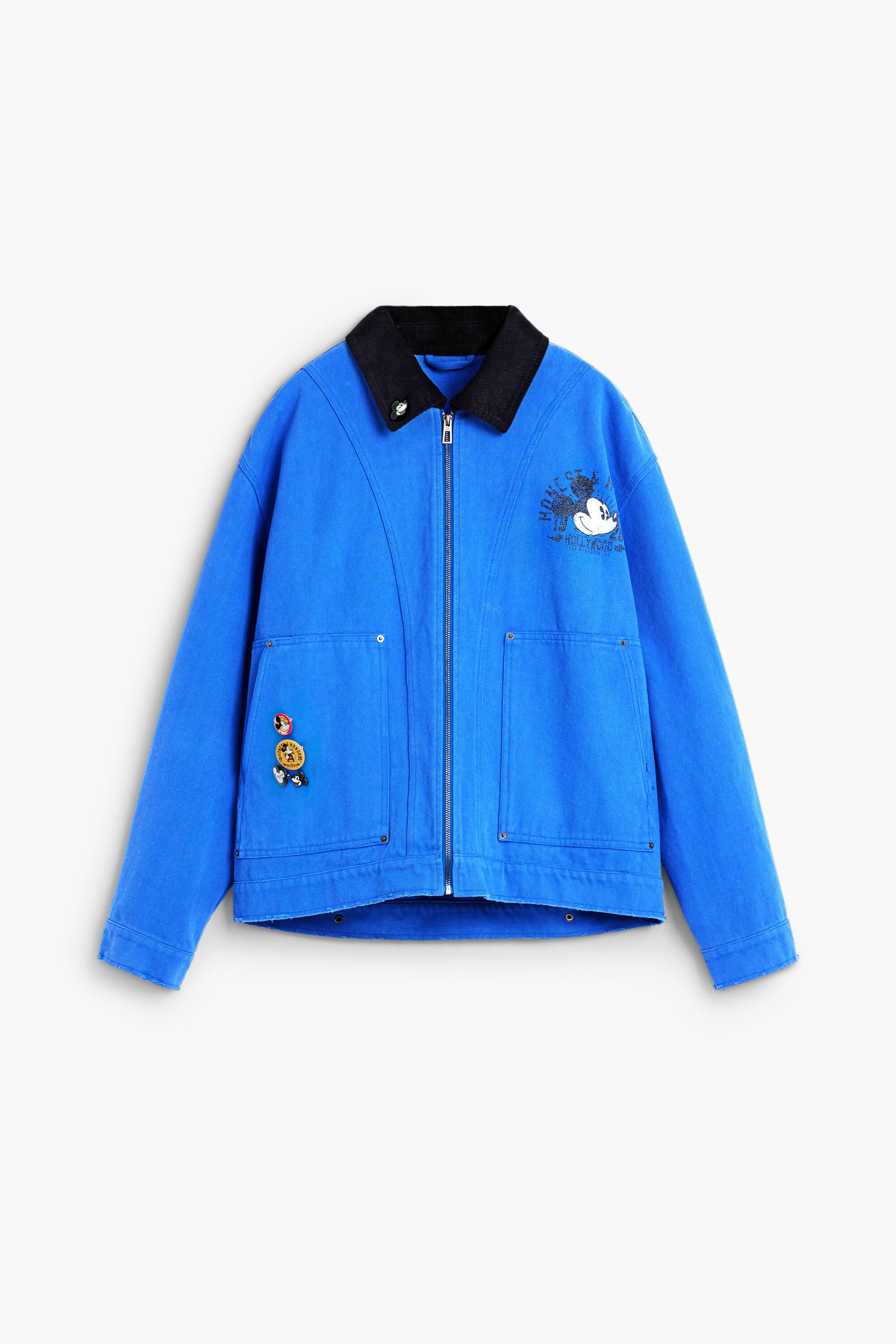 Printed Mickey™ jacket for men I Desigual.com