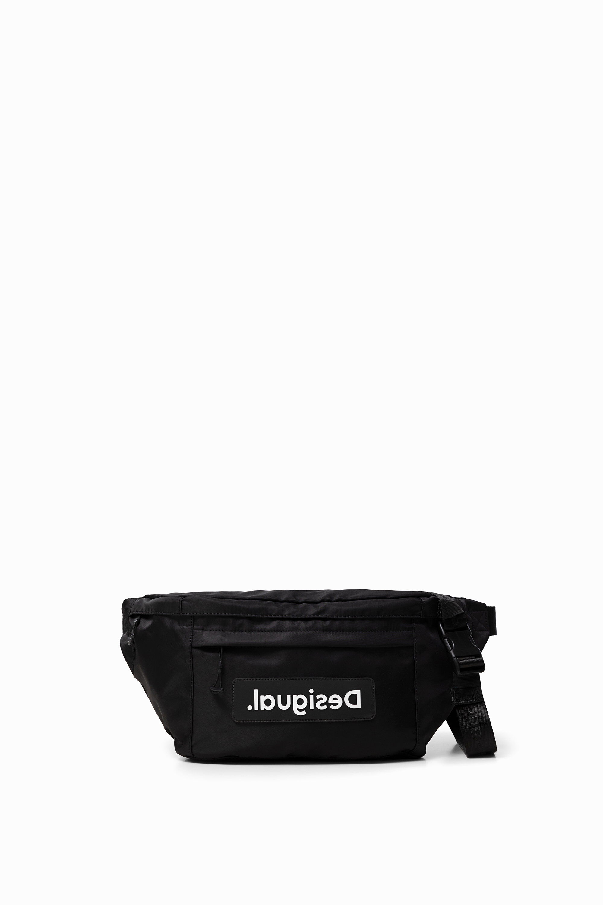 Maxi bum bag with logo