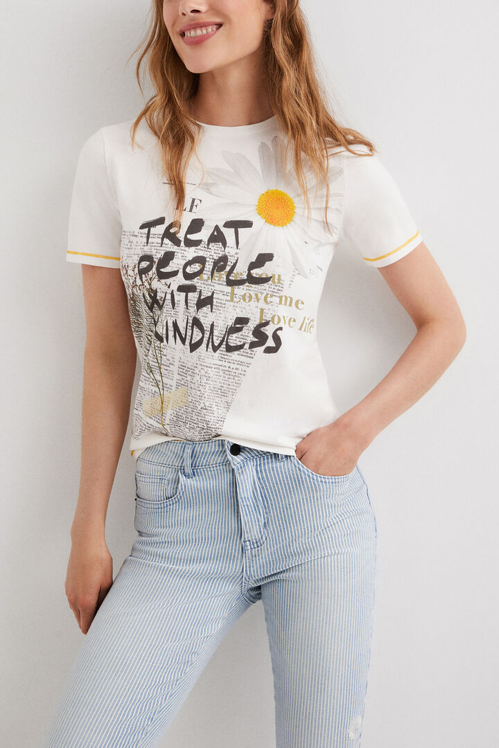 Kindness マーガレットTシャツ