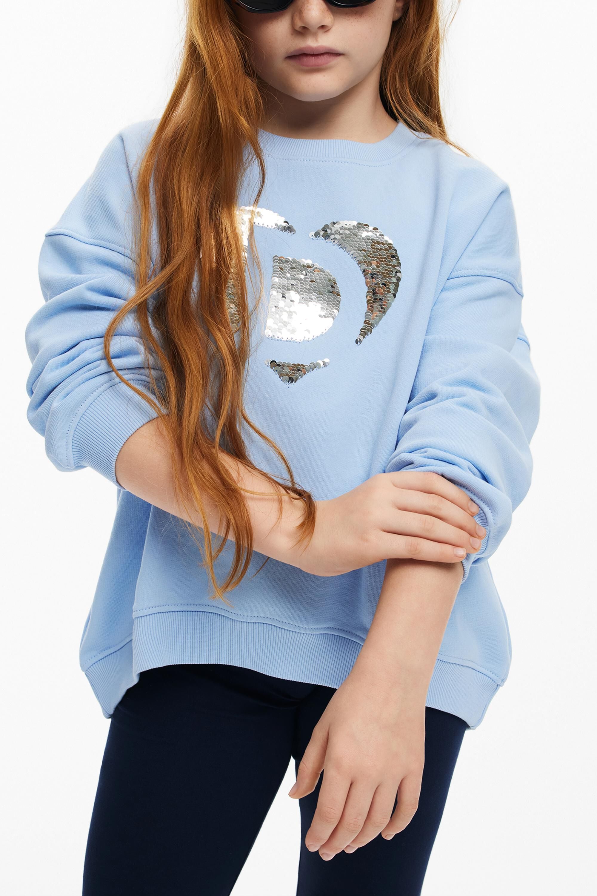 Sudadera logo espejo