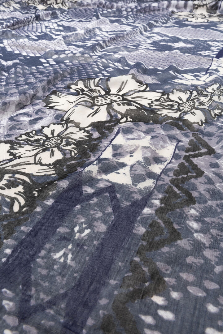 Foulard reptile skin flowers | Desigual