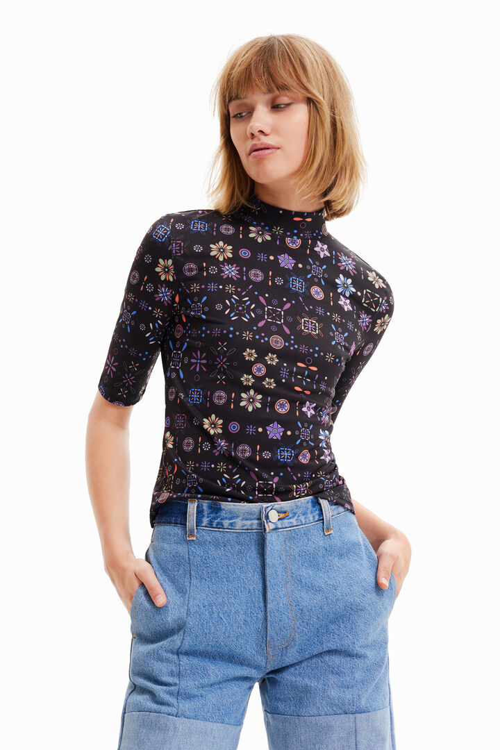 Camiseta manga corta mosaico | Desigual