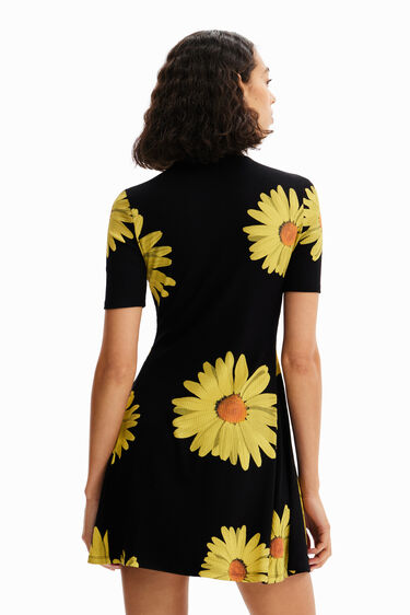 Robe courte marguerites M. Christian Lacroix | Desigual