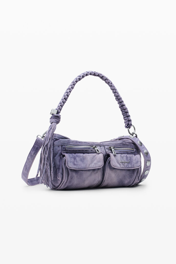 Petit sac en denim à fleurs | Desigual