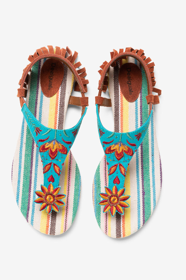 Sandales décolletées Lupita Mexico | Desigual