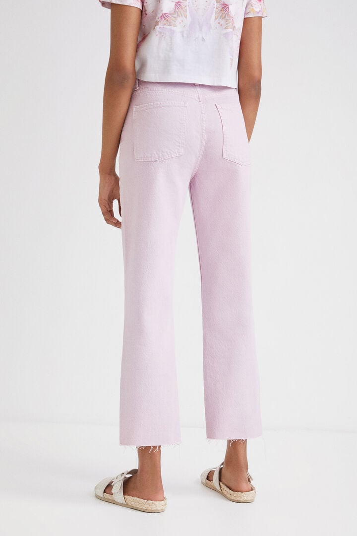 Straight cropped jeans | Desigual