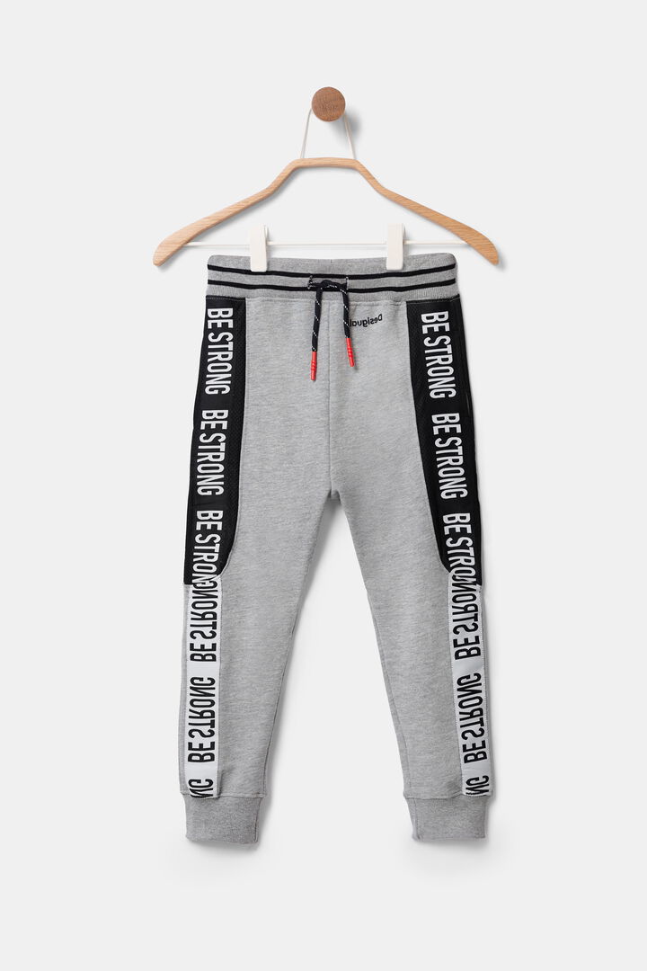 Tracksuit trousers with message | Desigual