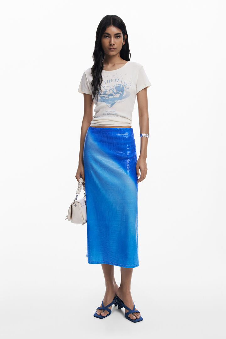 "Love the planet" T-shirt | Desigual